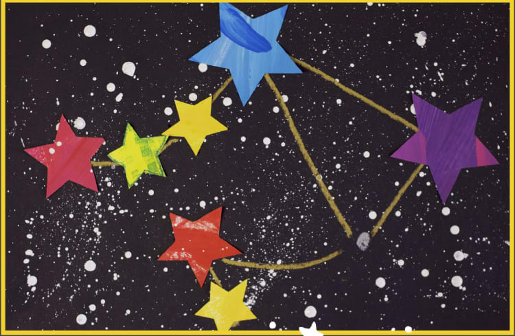 Summer Art Camp-July 22nd-26th: Outer space Week Photo