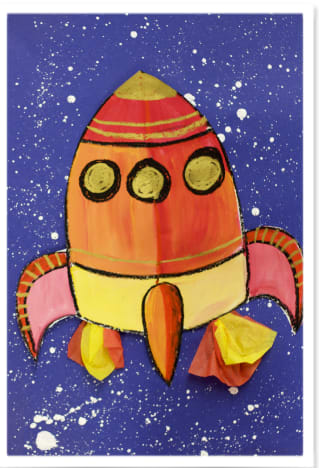 Summer Art Camp-July 22nd-26th: Outer space Week Photo