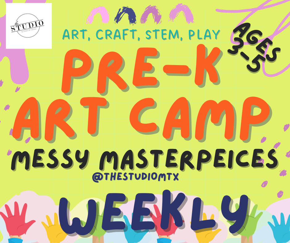 PRE-K AGES 3-5 SUMMER ART CAMP  WEEKLY 2024 Photo