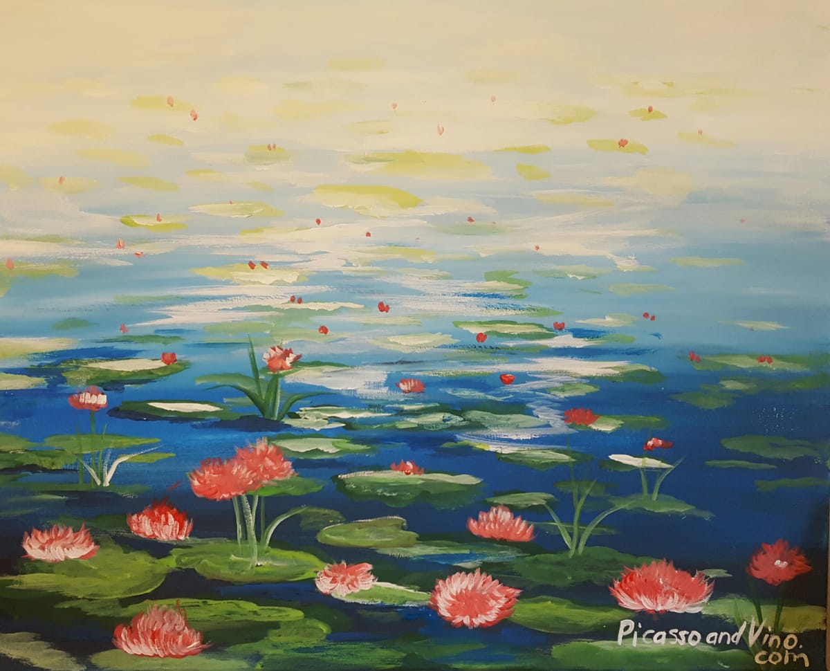 WATER LILY POND Photo