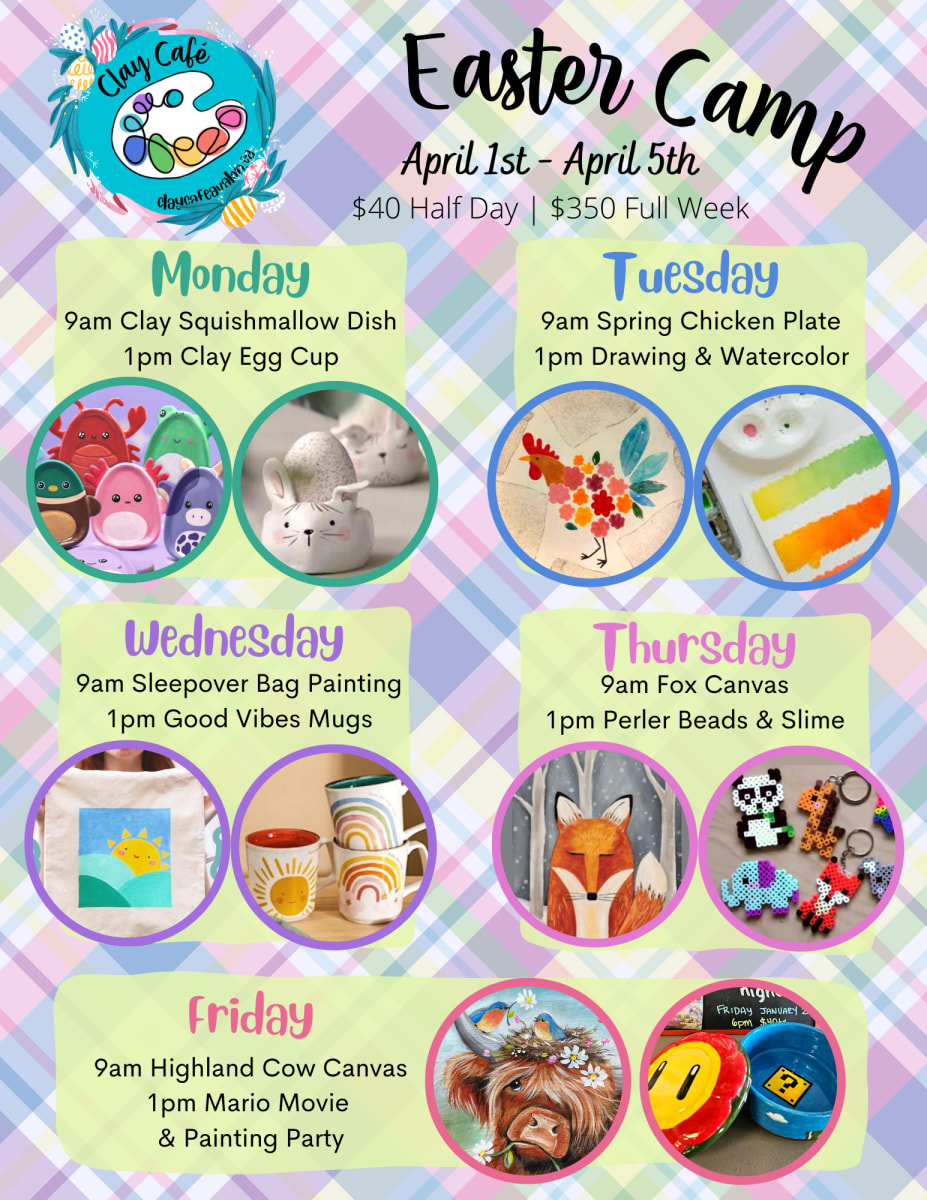 Half Day Art Camp - Easter Break Photo