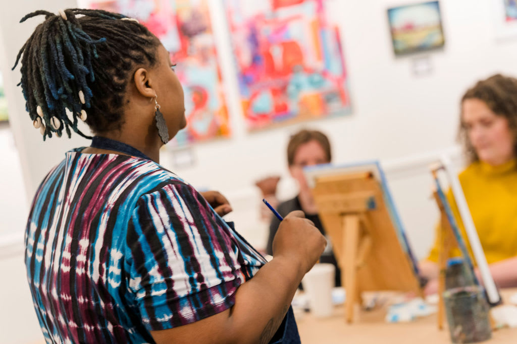 Coffee & Canvas - April 19 Photo