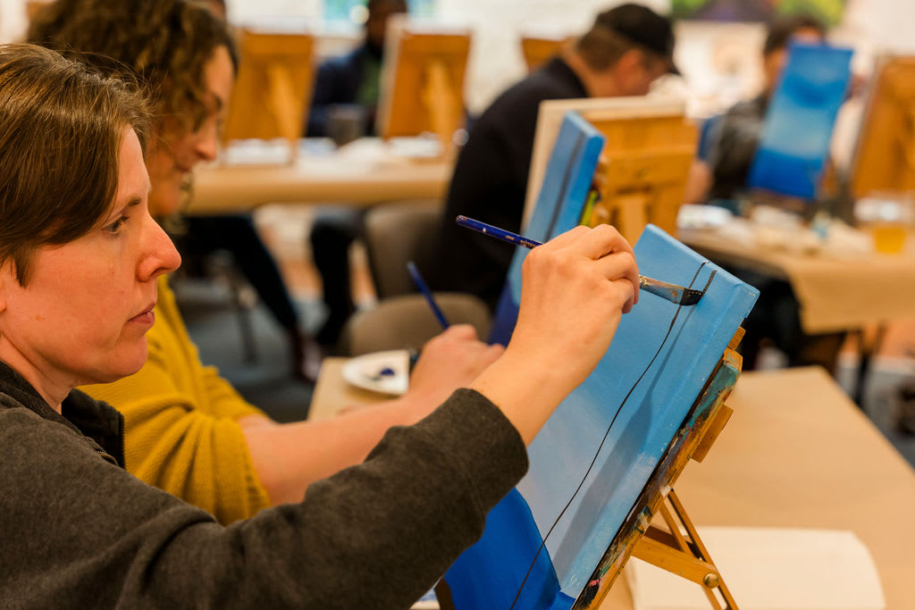 Coffee & Canvas - April 19 Photo