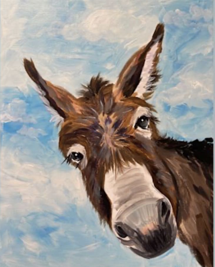 Art & Vino "Donkey" Photo