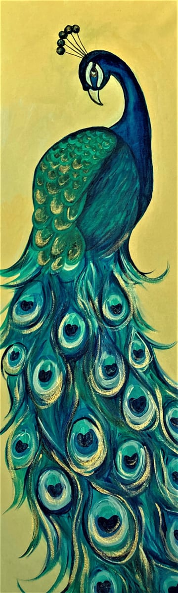 ART DECO PEACOCK Photo