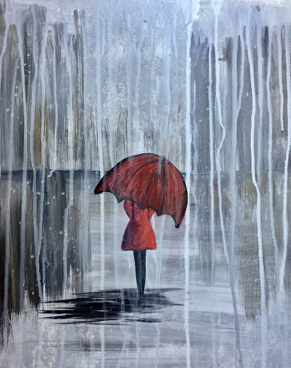 WALKING IN THE RAIN Photo