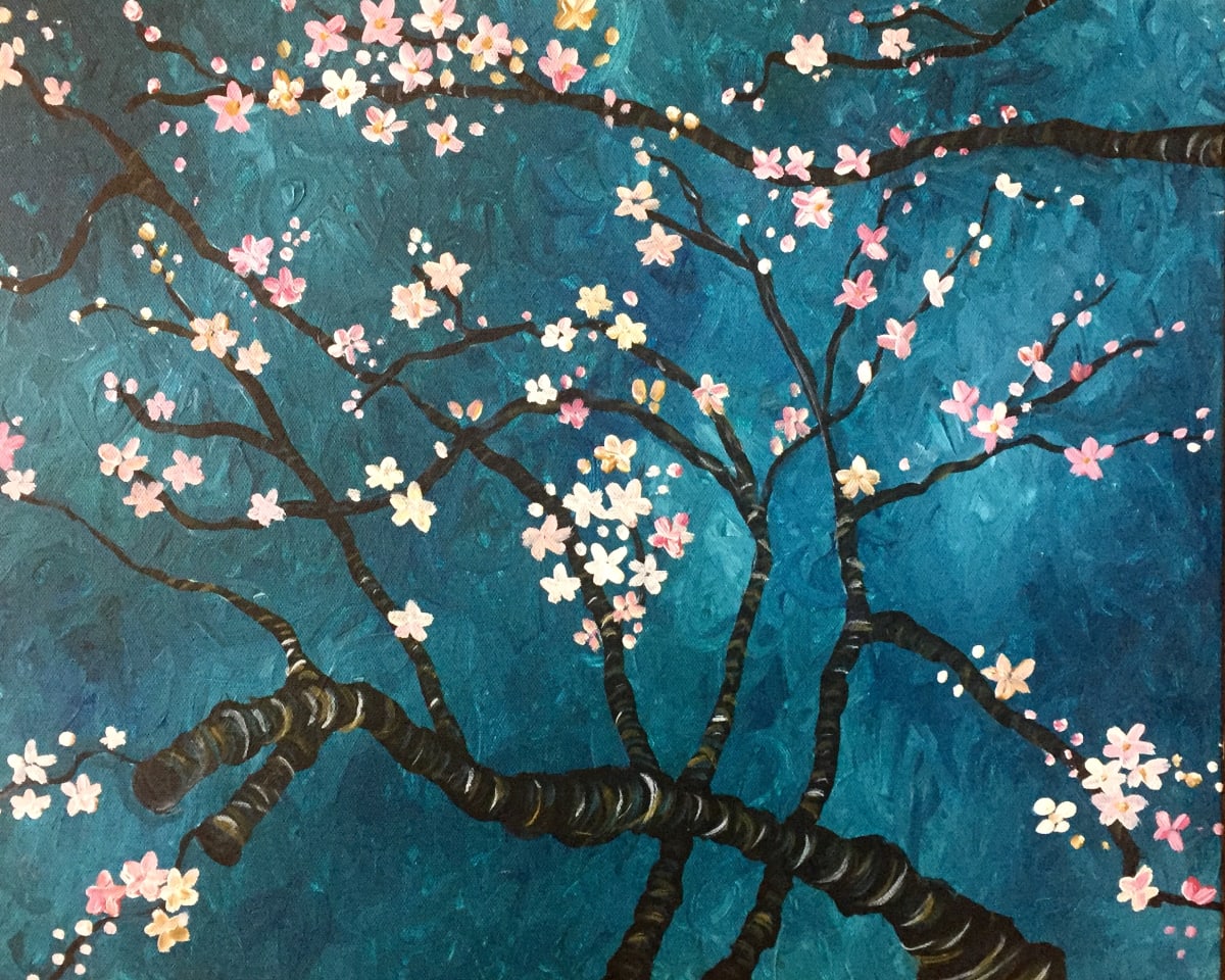VAN GOGH'S ALMOND BLOSSOMS Photo
