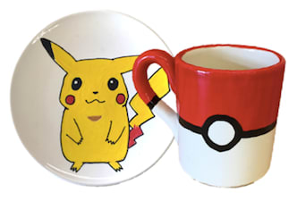 Painting with Pikachu Photo
