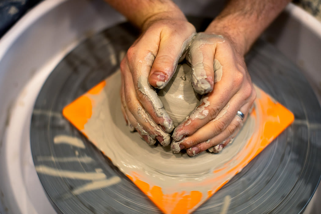 Pottery Wheel @ Rockland Cider Works Photo