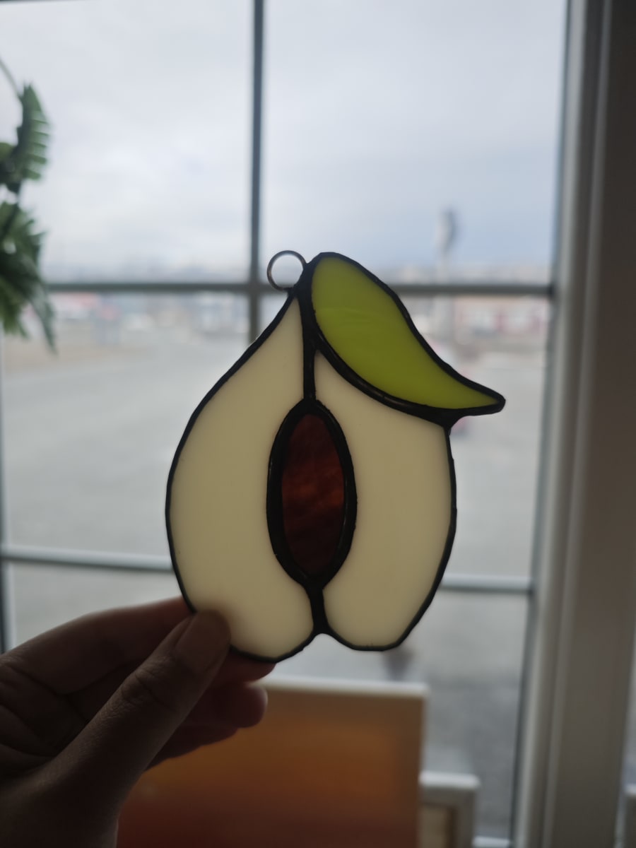 Stained Glass Fruits Photo