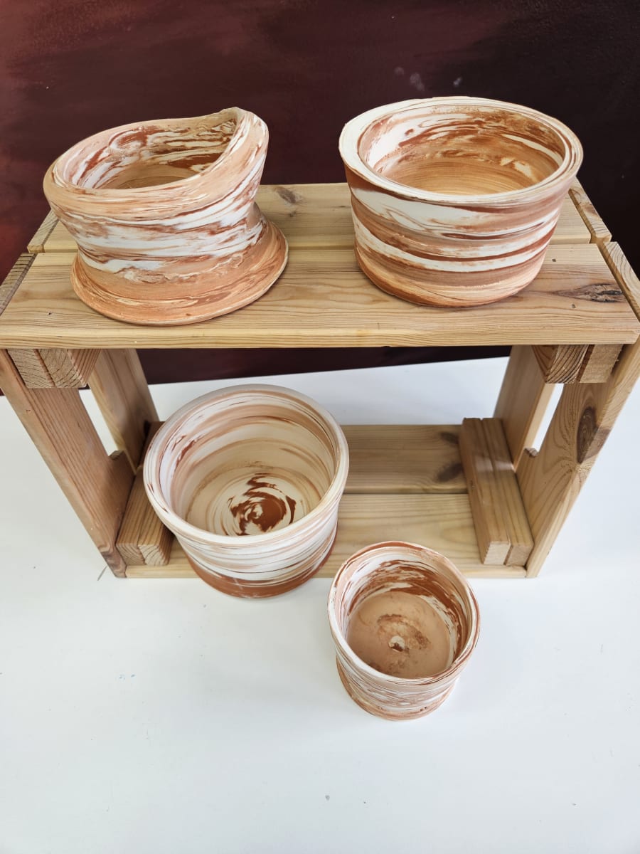 Marbled Clay Wheel Throwing Workshop