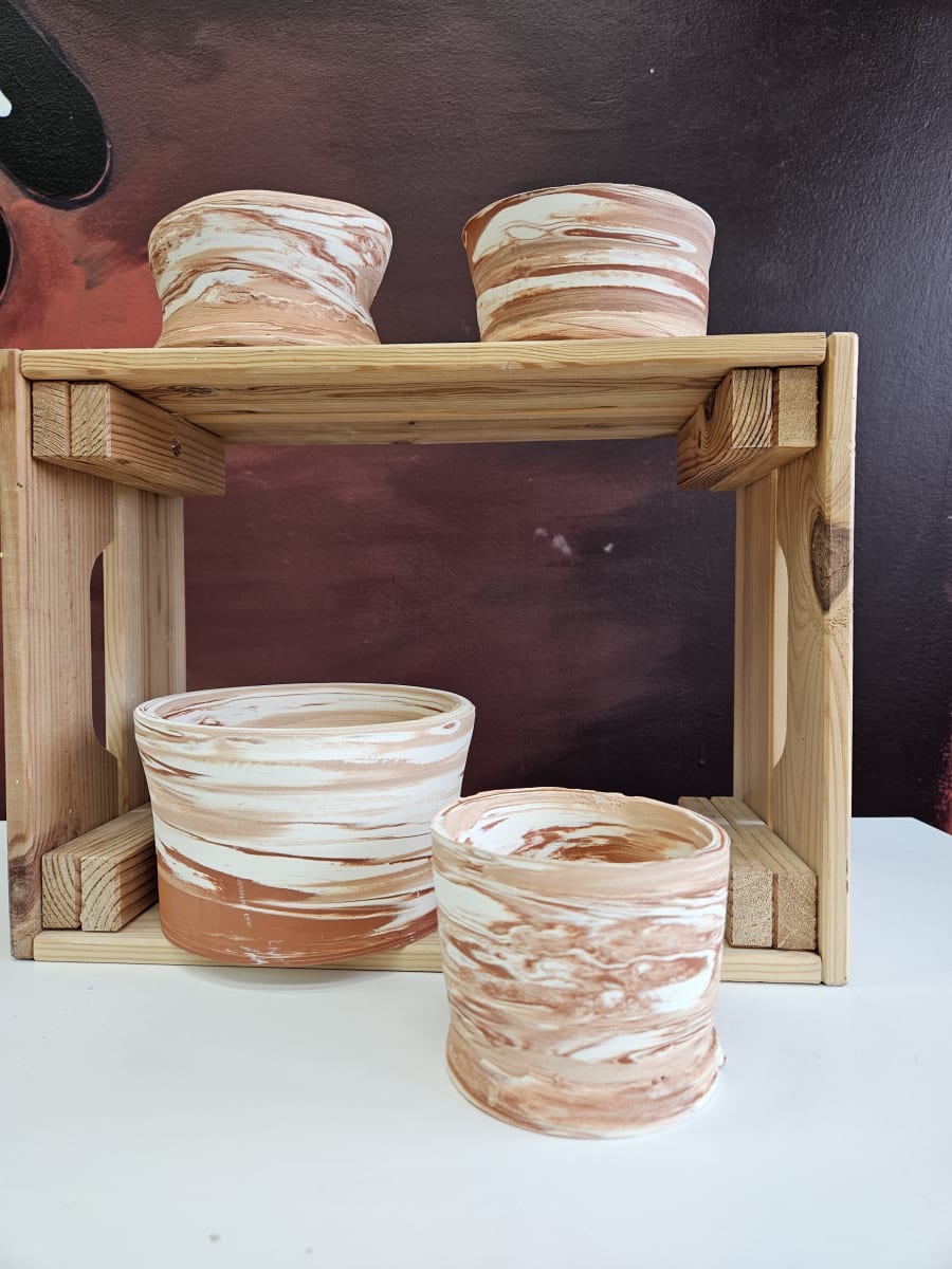 Marbled Clay Wheel Throwing Workshop