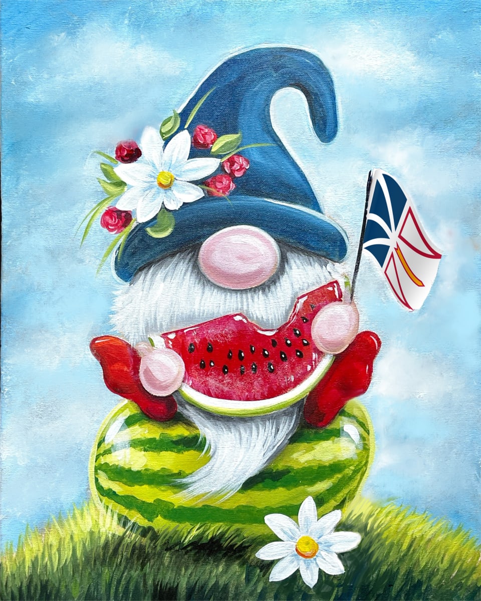 Big & Little Sweet Summer Gnome Photo