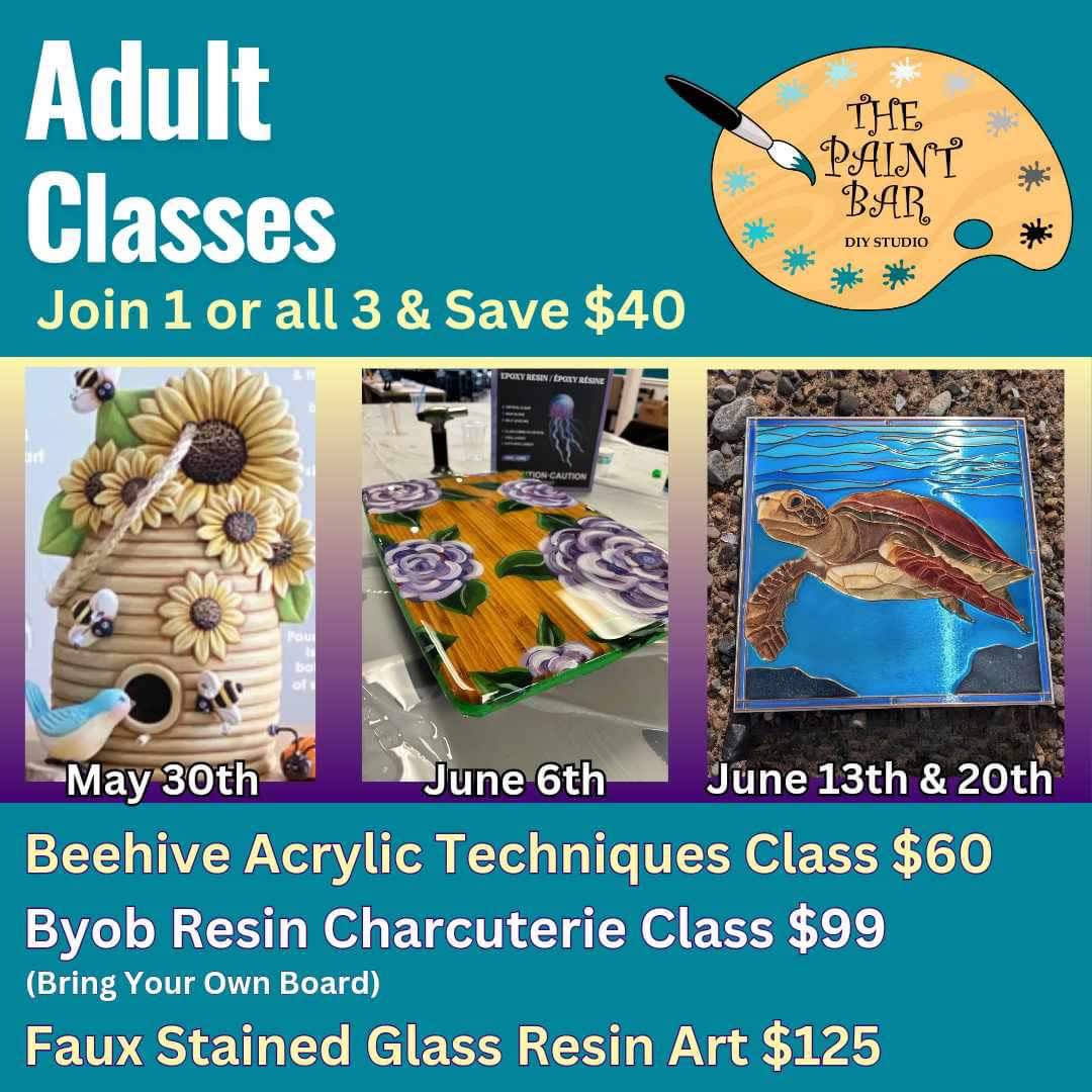 Adult Creative Arts Class Spring/Summer