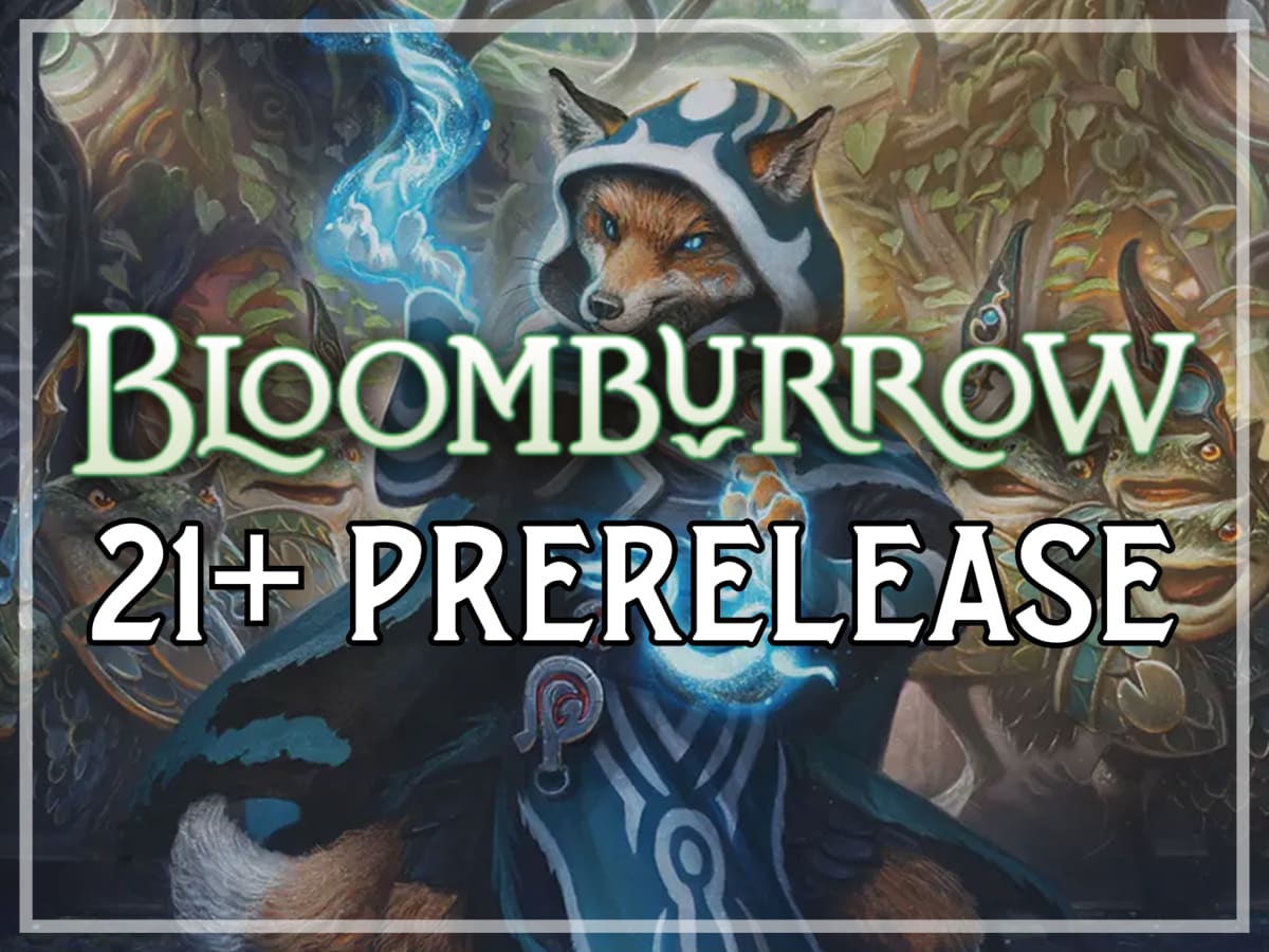 Magic Bloomburrow 21+ Prerelease Photo