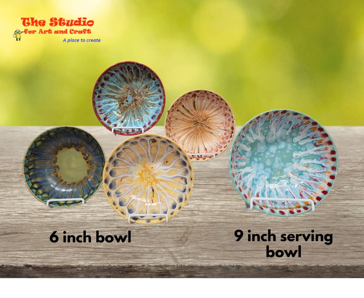 Stoneware Pottery Painting @ Nine Pin Cider Works Photo