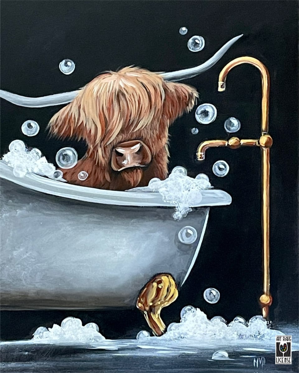 Cork & Canvas - Bonnie Bovine Photo