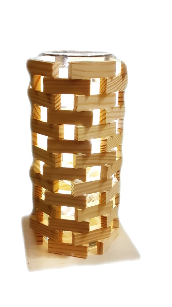 Jenga Art Series - Lantern Photo