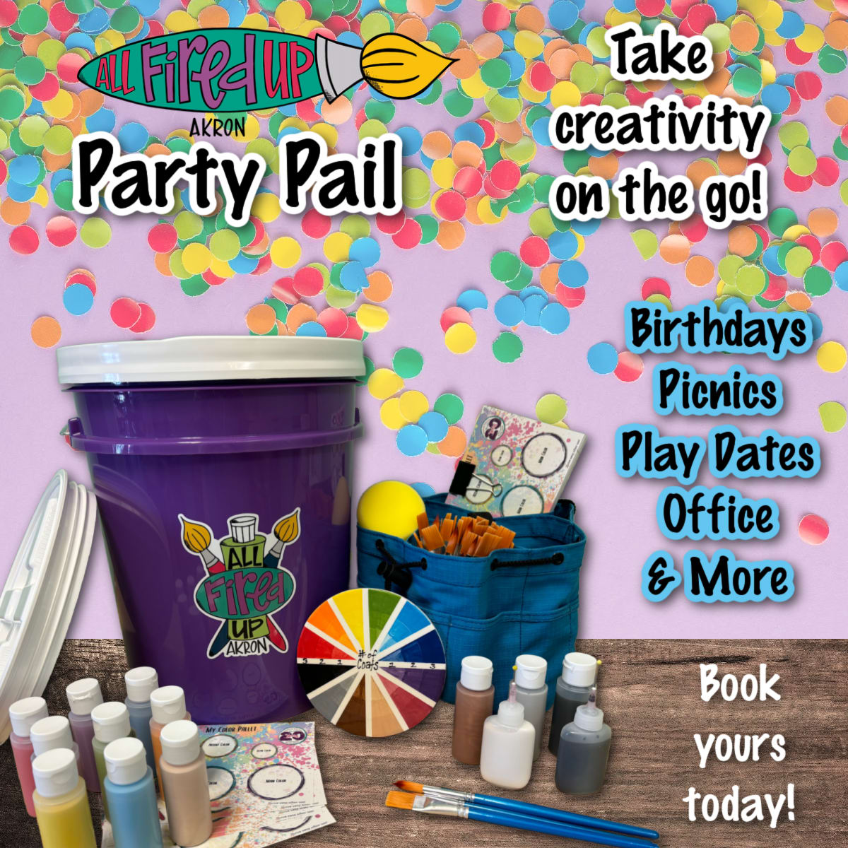 Party Pail- To-Go Party Reservations Photo