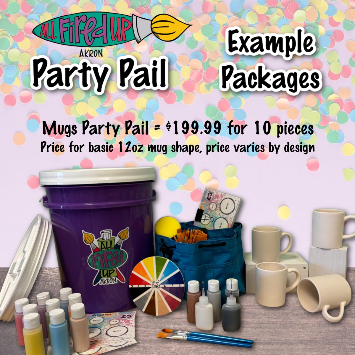 Party Pail- To-Go Party Reservations Photo