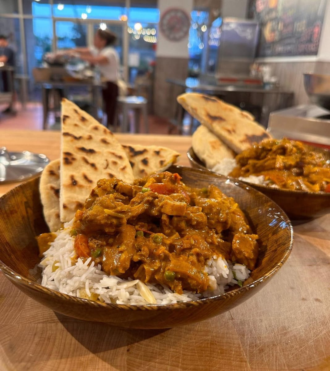 Chicken Curry, Basmati Rice, Naan Bread-$100.00+fees [Amityville] Photo