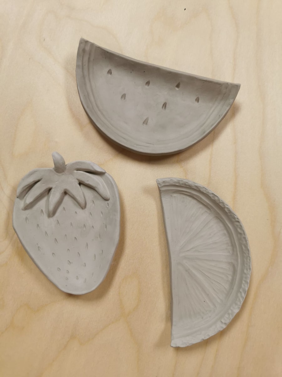 Clay Fruit Dishes Photo