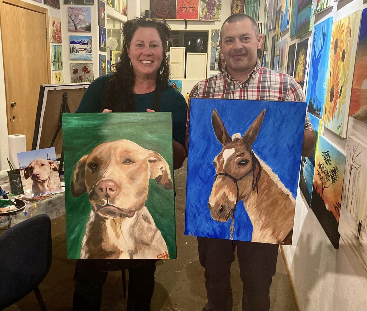 PAINT YOUR PET PARTY!! Photo