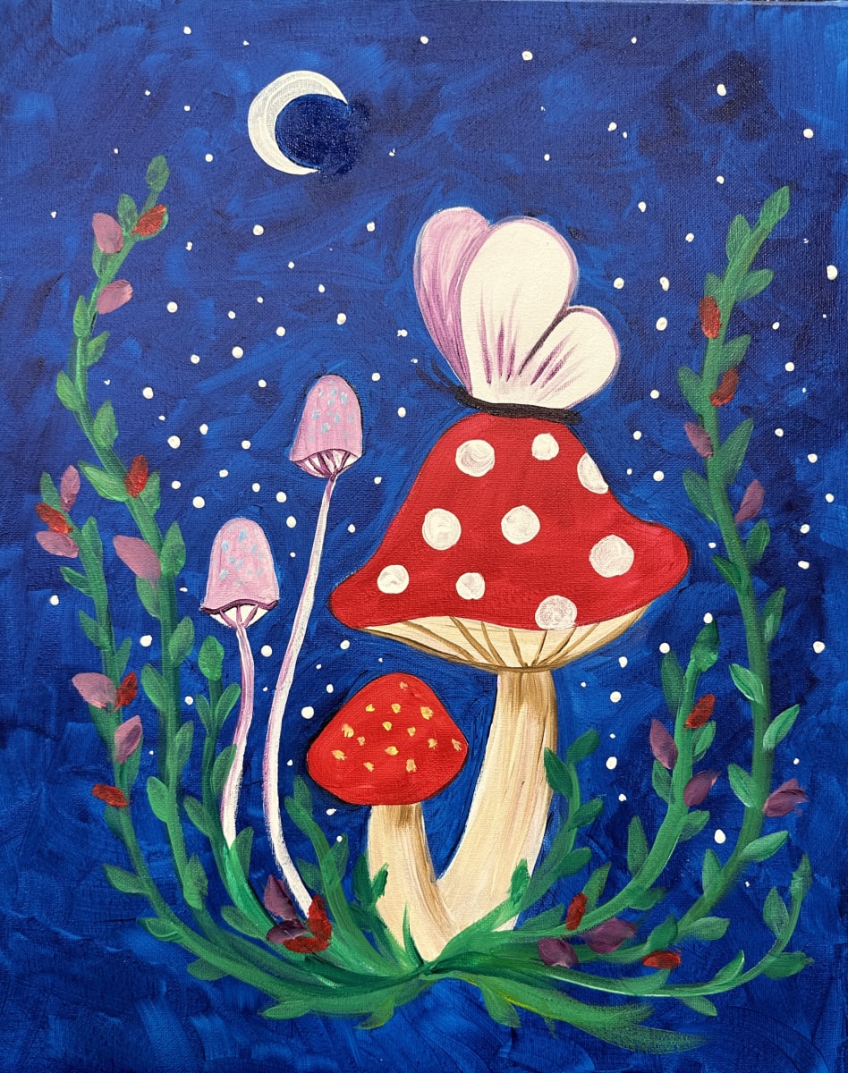 Art & Vino "Mushrooms" Photo