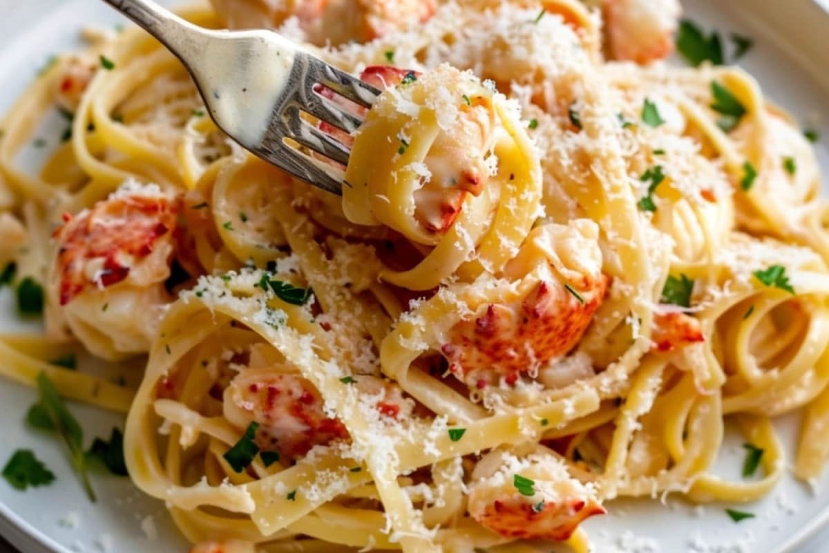 Creamy Lobster w/ Homemade Pasta (BYO Wine or Beer) $89.99 per person Photo