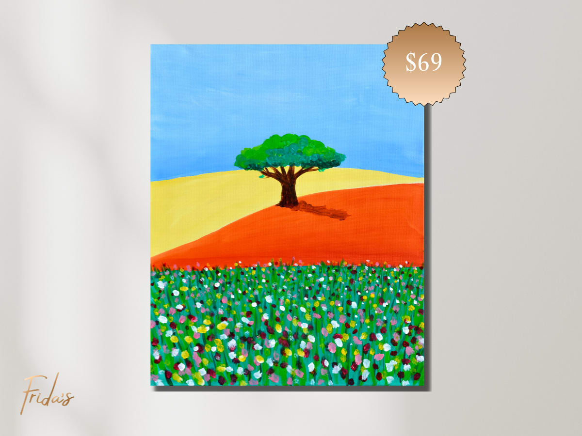 ONE SHADY SPOT | Frida's Luxe Sip n' Paint Photo