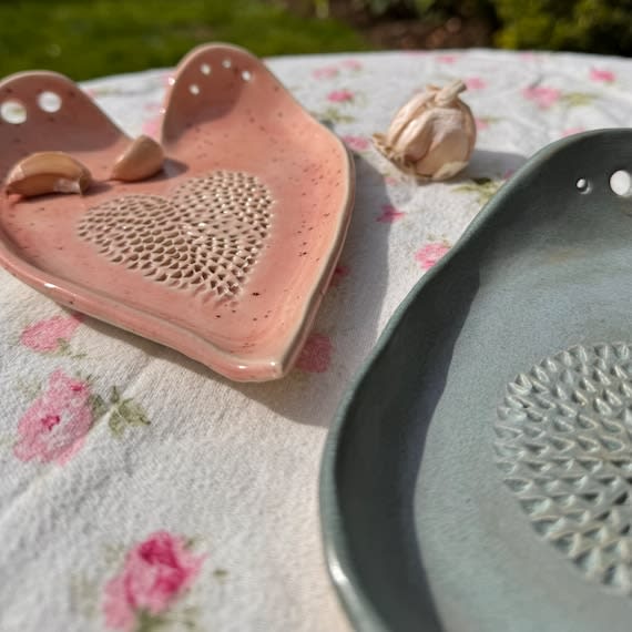 Clay Garlic & Herb Grater Photo