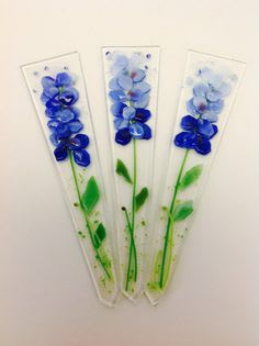 Fusing with Friends: Glass Garden Stakes Photo