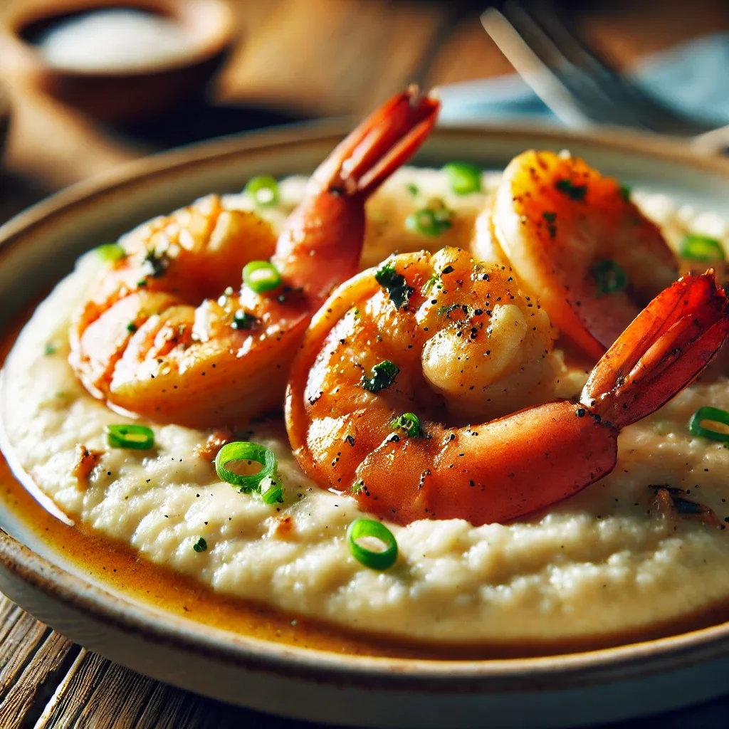 BRUNCH-Southern Grits, Shrimp & Eggs-$100.00+fees (GF) [Mineola] Photo