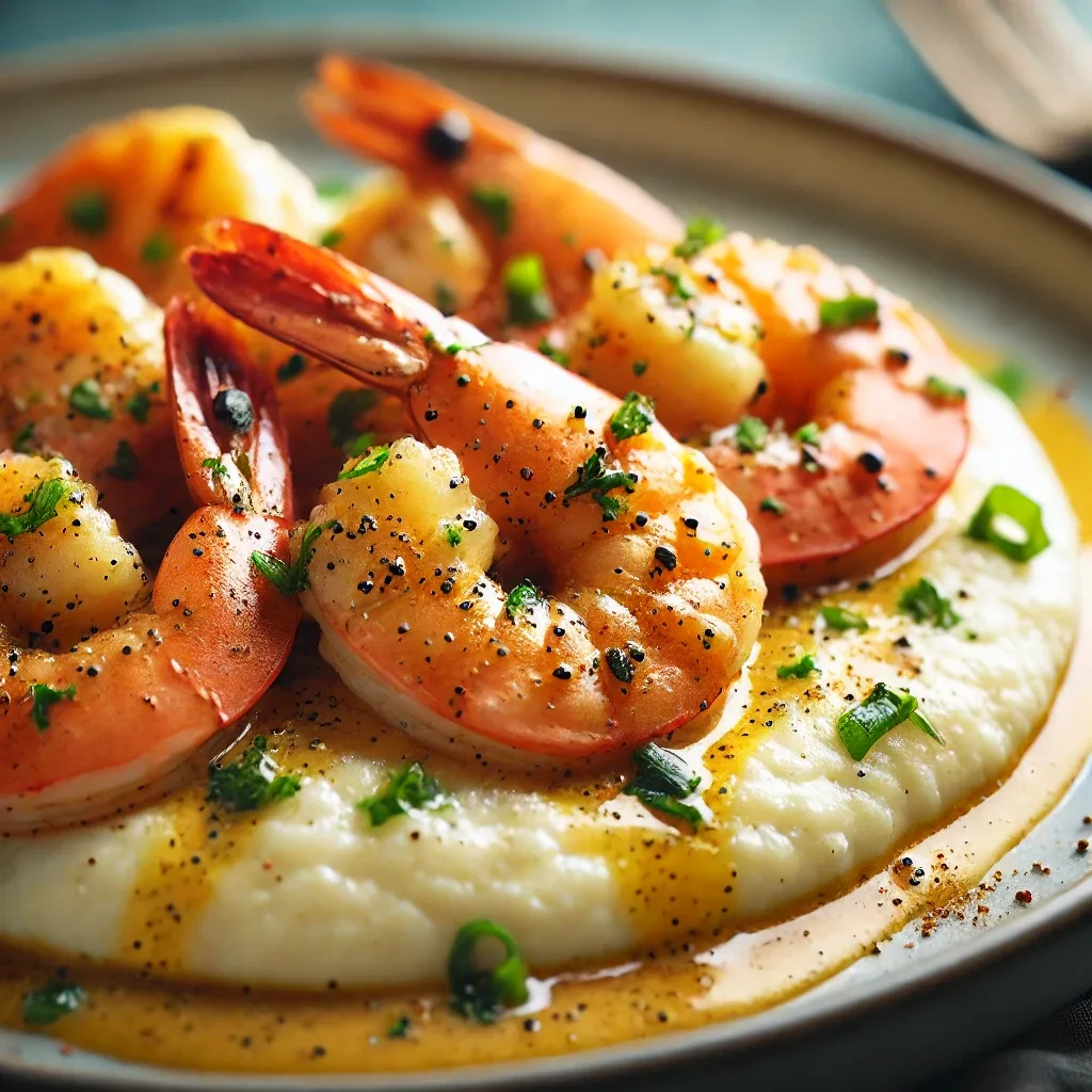 BRUNCH-Southern Grits, Shrimp & Eggs-$100.00+fees (GF) [Mineola] Photo
