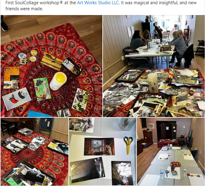 Taste of SoulCollage® Workshop: Expressive Arts Online & In-Studio Photo