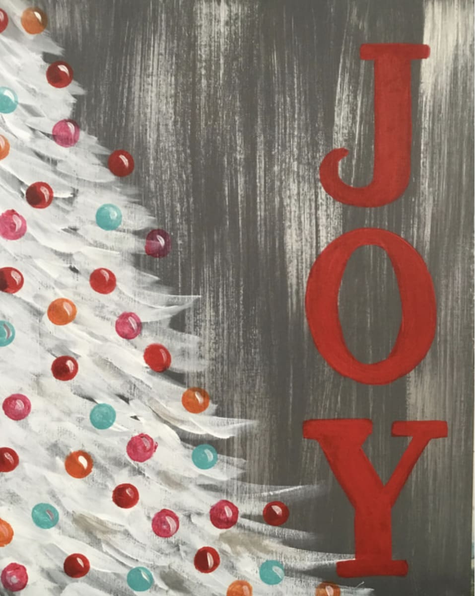 Art & Vino "Christmas Tree Joy" Photo