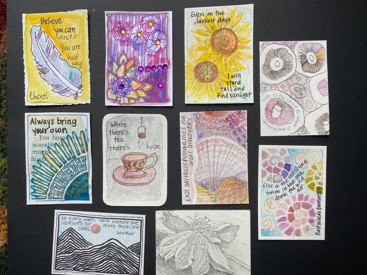 Free Artist Trading Card (ATC) Tea-n-Trade Event for Families