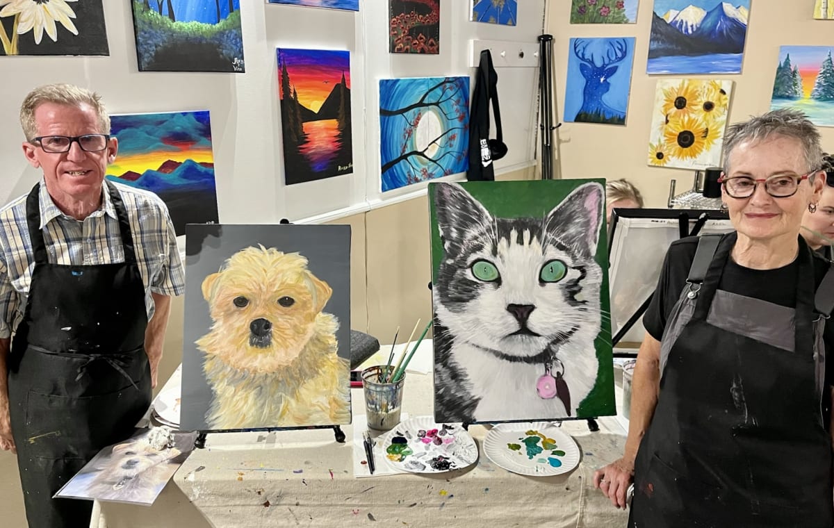 PAINT YOUR PET PARTY!! Photo