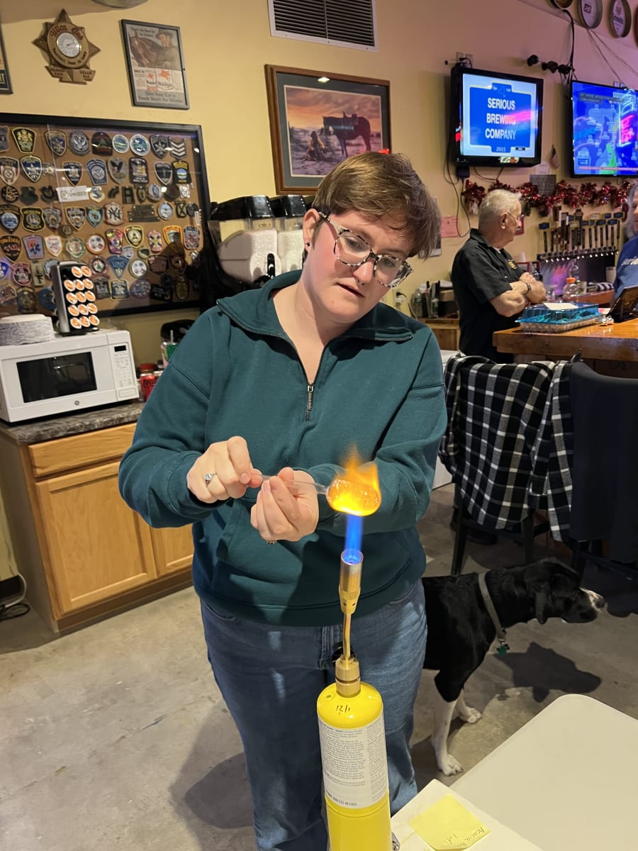 Blown Glass Ornaments - Great Sacandaga Brewing Co Photo