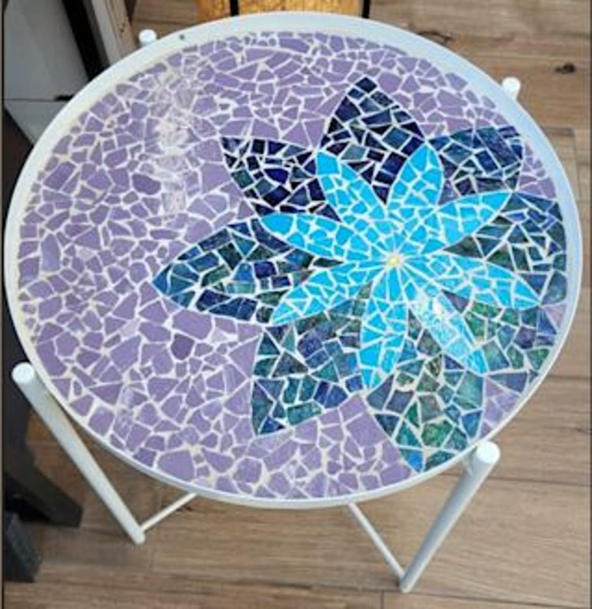May 10:  Mosaic Tables and Trays Workshop Photo