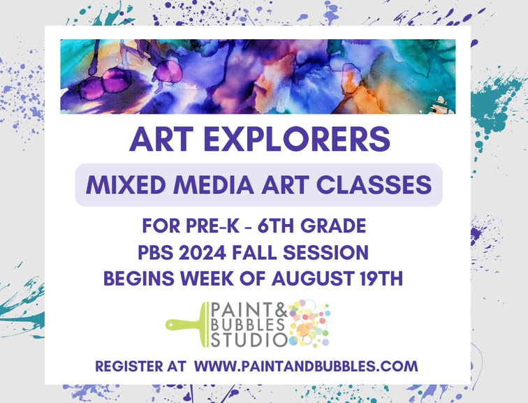1st-6th Grade Art Explorers Class - Fall 2024