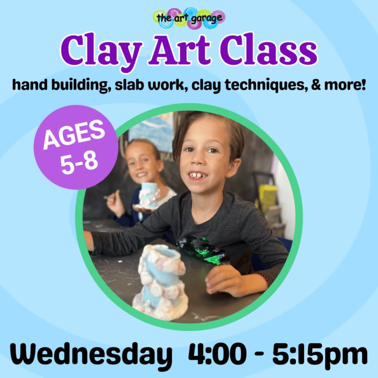 Clay Art Class (ages 5-8)