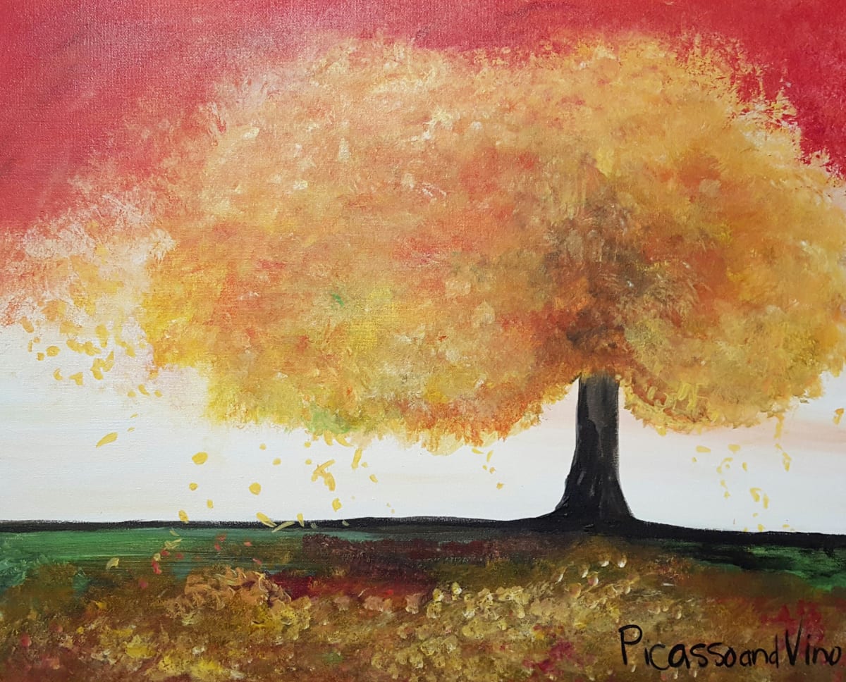 OAK TREE IN FALL ~ BOGO Photo