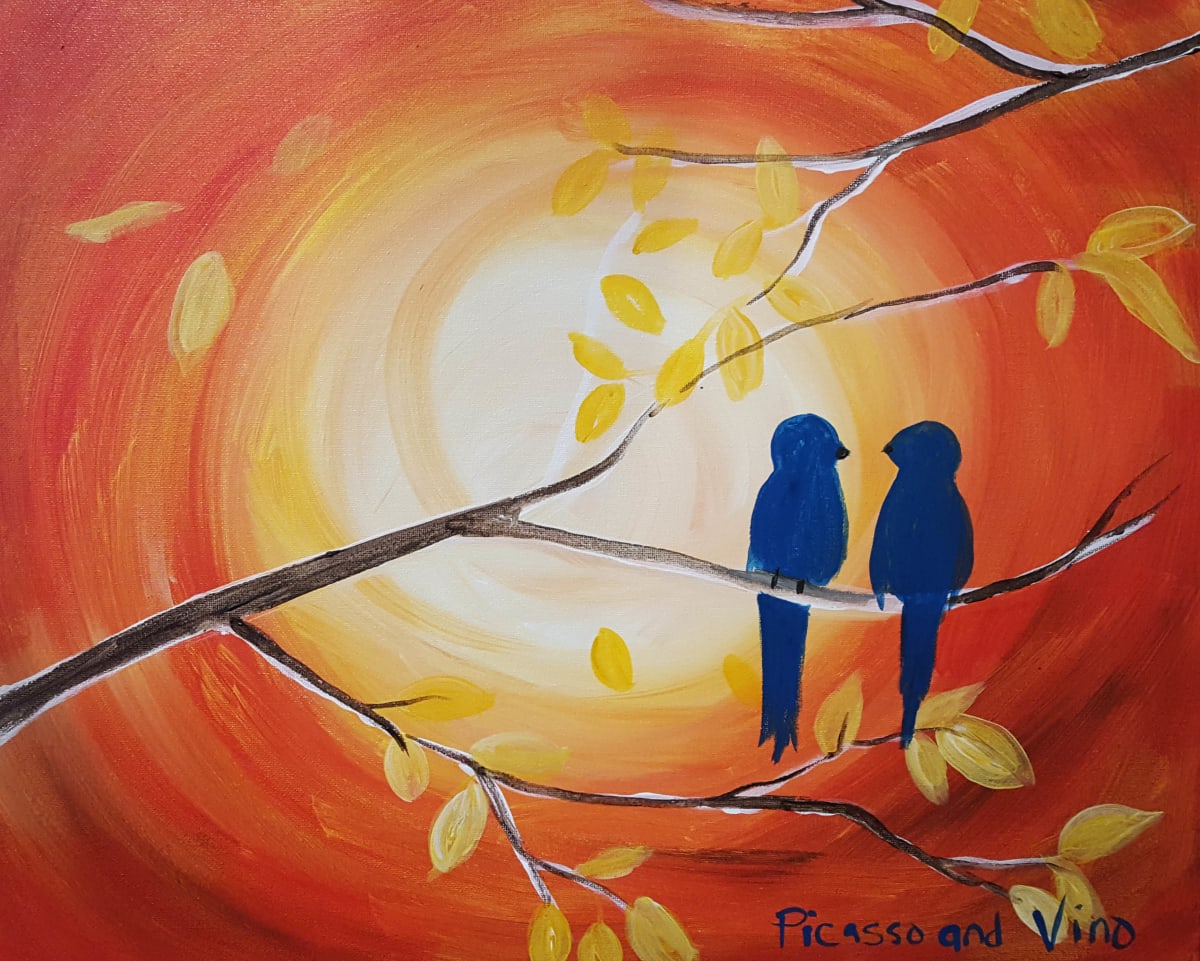OPEN STUDIO & MINI CANVAS PAINT BAR Photo