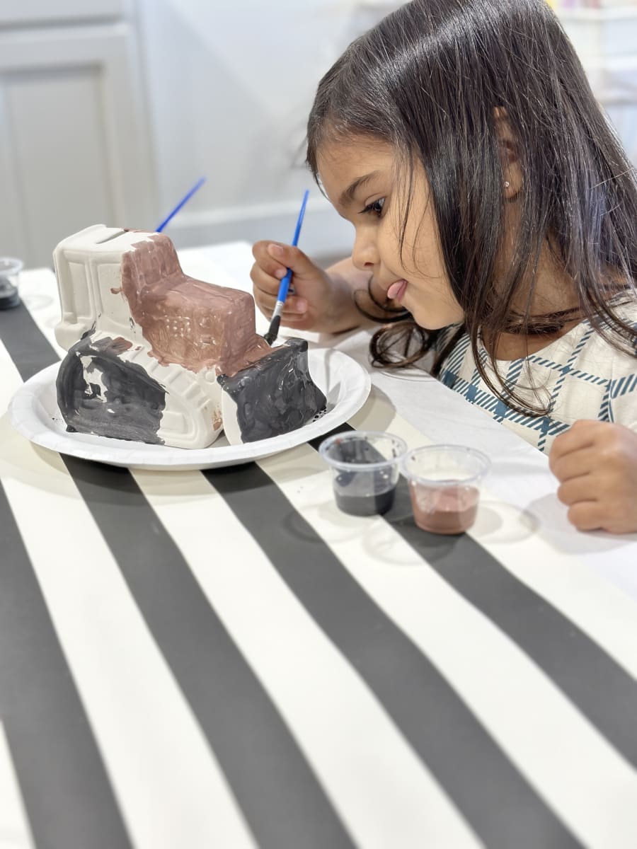 👷‍♂️ Little Bulldozer Paint + Play 🚧  - PLAY STREET FRISCO Photo