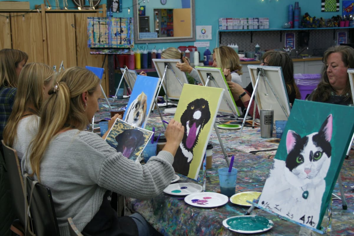 Paint Your Pet FUNdraiser for Richmond SPCA Photo