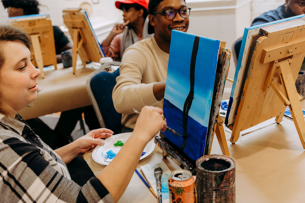 Corks & Canvas - March 14 Photo