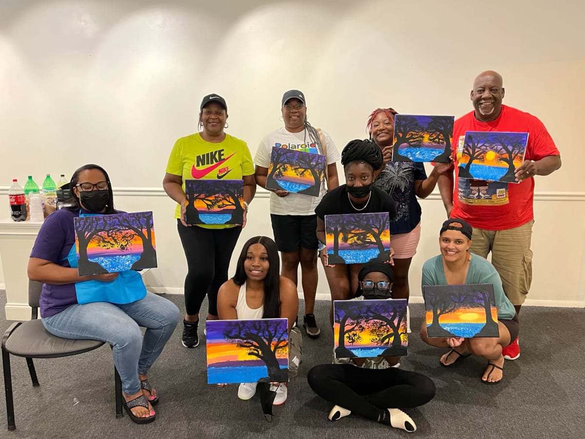 Corks & Canvas - March 14 Photo