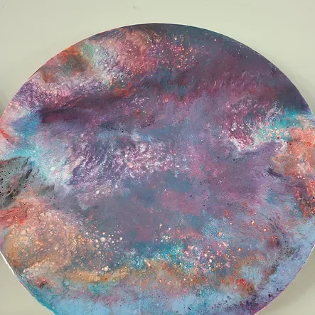 Lazy Susan Mixed Media Workshop Photo