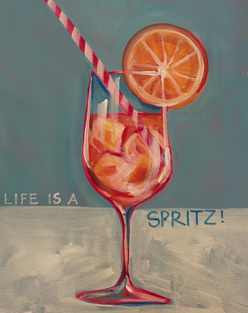 Foto de GIRLS ART SOCIAL - LIFE IS A SPRITZ (€39.50)